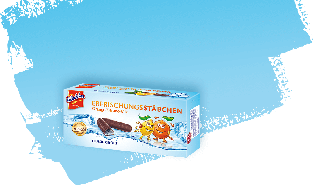 De Beukelaer Erfrischungsstäbchen Orange-Zitrone