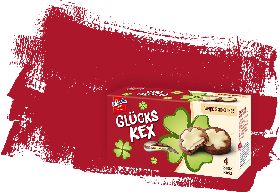 DeBeukelaer GlücksKEX Weiße Schokolade