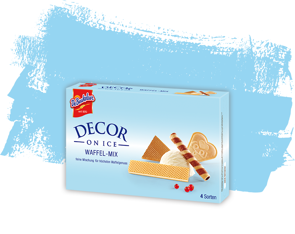 DeBeukelaer DECOR ON ICE Waffel-Mix