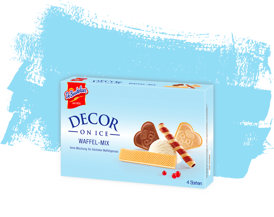 DeBeukelaer DECOR ON ICE Waffel-Mix