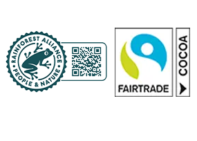 DeBeukelaer Nachhaltigkeit Kakao Fainforest Alliance Faitrade